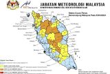 Delapan kawasan di Semenanjung Malaysia mengalami gelombang panas
