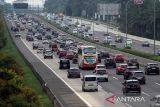 Dua kendaraan alami kecelakaan  di Tol Jagorawi-Cimanggis