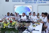 Lanjutkan roadshow akademik, Rektor Unila dan jajaran kunjungi empat fakultas