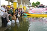 Penjabat Gubernur Sulsel tebar 160 ribu benih ikan di Soppeng