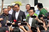 Anies-Muhaimin tiba di KPU menghadiri penetapan capres-cawapres terpilih