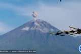 Gunung Semeru erupsi empat kali melontarkan abu hingga 1.000 meter