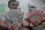 Kurs rupiah Senin pagi menguat 68 poin