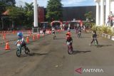 Serunya ratusan rider cilik adu kecepatan di Push Bike Flsh Grand Prik 2024