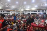 Nobar Timnas U-23 di rumah dinas Bupati Banyuasin silaturahim dan tak ada sekat