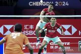 Bagas/Fikri petik pelajaran final Piala Thomas pertama mereka