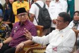 Tugas Perdana Sebagai Pj Wali Kota, Andree Algamar Sambut Kedatangan Menteri Pertanian Amran Sulaiman