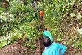 Masyarakat Desa Silungkang Oso Sawahlunto Gotong Royong cegah bencana