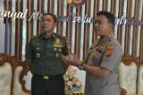 Danrem 131/Santiago jalin silaturahmi dengan pejabat TNI Polri di Sulut