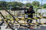 Revitalisasi jembatan gantung Nunu di Palu