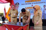 Pemprov Jateng tambah jumlah  SMA di Solo untuk permudah jalur zonasi