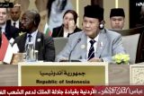 Prabowo: Indonesia siap evakuasi-bangun RS saat KTT Gaza di Yordania