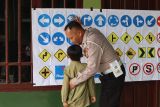 Polres Lamsel sosialisasi keselamatan lalu lintas ke anak TK