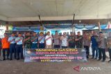 Polda Kepri gelar tanding gasing di Natuna