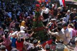 Warga gelar tradisi Sesaji Puji Jagat di lereng Gunung Sumbing