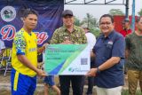 Peserta turnamen sepak bola Camat Cup Banyumas dilindungi BPJS Ketenagakerjaan