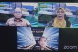 Peserta di luar Sulsel mengikuti webinar Series 1 ASN Adaptif