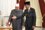 Presiden Jokowi terima kunjungan Grand Syekh Al Azhar