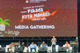 KPU Manado gelar media gathering sosialisasi Pilkada