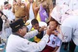 Pj Gubernur Lampung resmi canangkan PIN Polio serentak di 15 kabupaten/kota