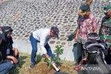 Siswa SMK di  Temanggung lakukan penghijauan di Kawasan Embung Bansari