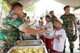 Kodam II/Sriwijaya kembali gelar  Program Dapur Masuk Sekolah