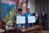 Pemprov-Sulteng dan Untad teken MoU bidang riset dan survei