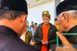 Pemkab Natuna sambut kedatangan Menparekraf menggunakan adat melayu