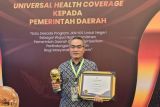 Bantul meraih penghargaan UHC dengan cakupan kepesertaan JKN 99 persen