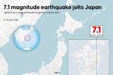 Picu peringatan tsunami, gempa kekuatan 7,1 guncang Jepang