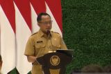 Sebanyak 517 kepala daerah simak arahan Presiden Jokowi di Istana Negara IKN