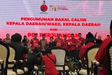 PDIP umumkan 13 cagub/cawagub pada Pilkada 2024