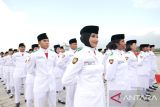 Presiden Jokowi jadi inspektur upacara HUT RI di IKN, Kaltim