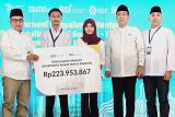 BSI beri beasiswa 172 anak dari bagi hasil deposito wakaf di Indonesia