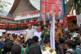 Aliansi BEM Sumbar ditemui Ketua DPRD Provinsi Sumbar saat aksi ketiga