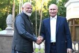 Presiden Rusia dan PM India bertemu bahas resolusi konflik Ukraina