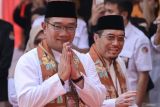 Profil Ridwan Kamil-Suswono dengan slogan 