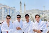 Jelang laga lawan Arab Saudi, 14 pemain timnas jalani umrah