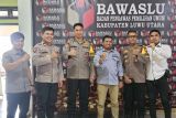 Wakapolres Lutra temui Bawaslu bahas persiapan pilkada serentak