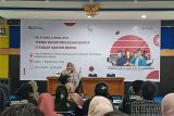 Antara gelar pelatihan teknik penulisan beritabuat mahasiswa se-Kalbar