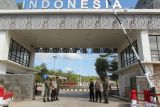 Pengamanan jelang kedatangan Paus ke Timor Leste di PLBN Mota Ain