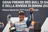 Marquez sebut dibantu hujan saat juarai GP San Marino