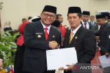 45 Anggota DPRD Banyasin disumpah, Pj Bupati apresiasi anggota DPRD 2019-2024