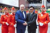 Penerbangan Aeroflot rute Moskow-Denpasar kembali dibuka