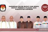 KPU Karimun tetapkan tiga paslon peserta Pilkada 2024