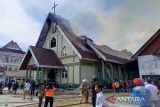 Empat ruang sekolah dan Gereja di Palangka Raya hangus terbakar