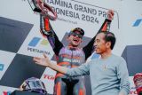 Presiden Jokowi : Ajang MotoGP Indonesia di Mandalika tetap berlanjut