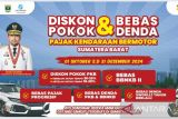 Pemprov Sumbar beri diskon pajak kendaraan pada Oktober-Desember 2024