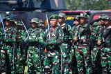 Kodam XIII/Merdeka gelar gladi upacara HUT ke-79 TNI di Megamas