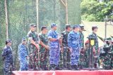 Pangdam XIII/Merdeka saksikan gladi bersih HUT Ke-79 TNI di Megamas